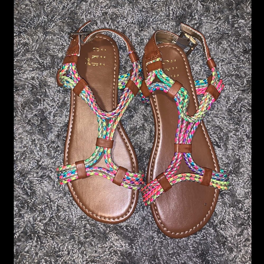 Colorful Strappy sandals